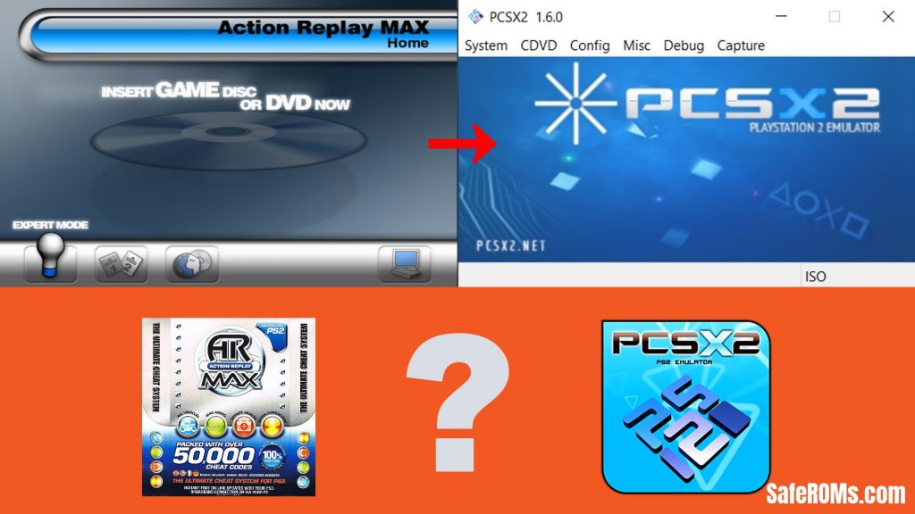 can action replay max ps2 run elf off usb