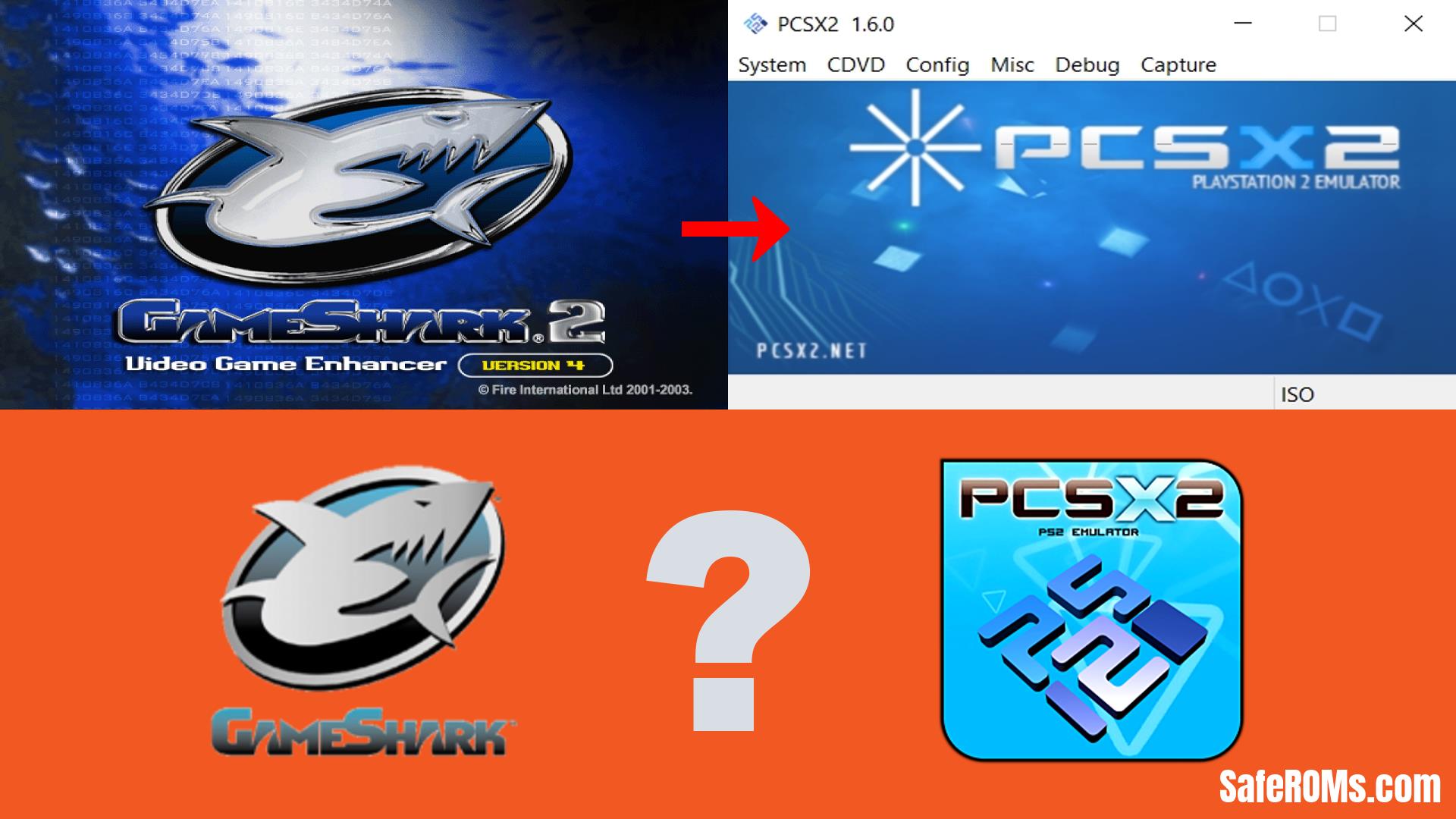 Cheat and Gameshark on PCSX2 