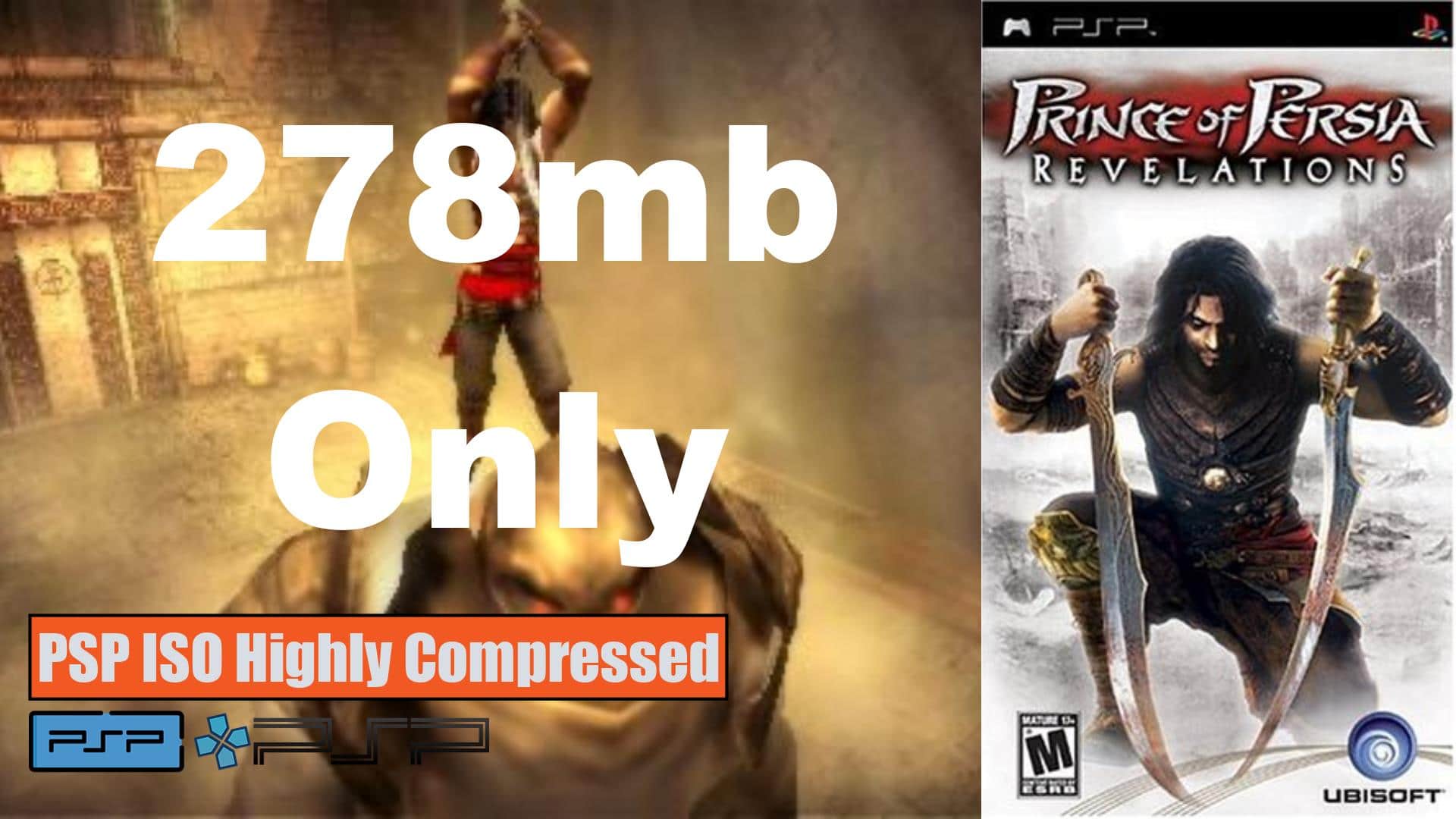 prince of persia psp highly compressed download