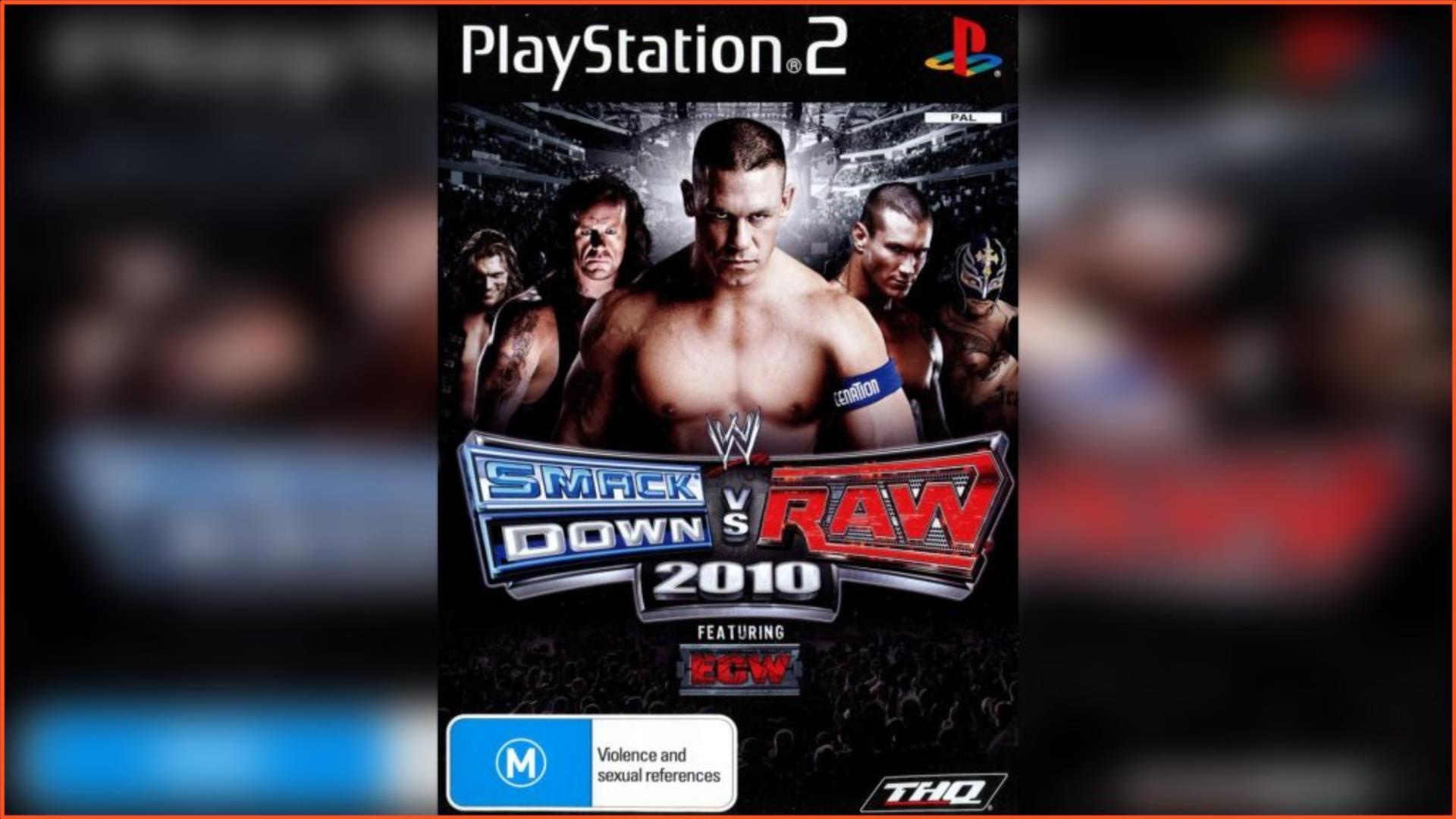 WWE SmackDown! vs. Raw ROM (ISO) Download for Sony Playstation 2 / PS2 