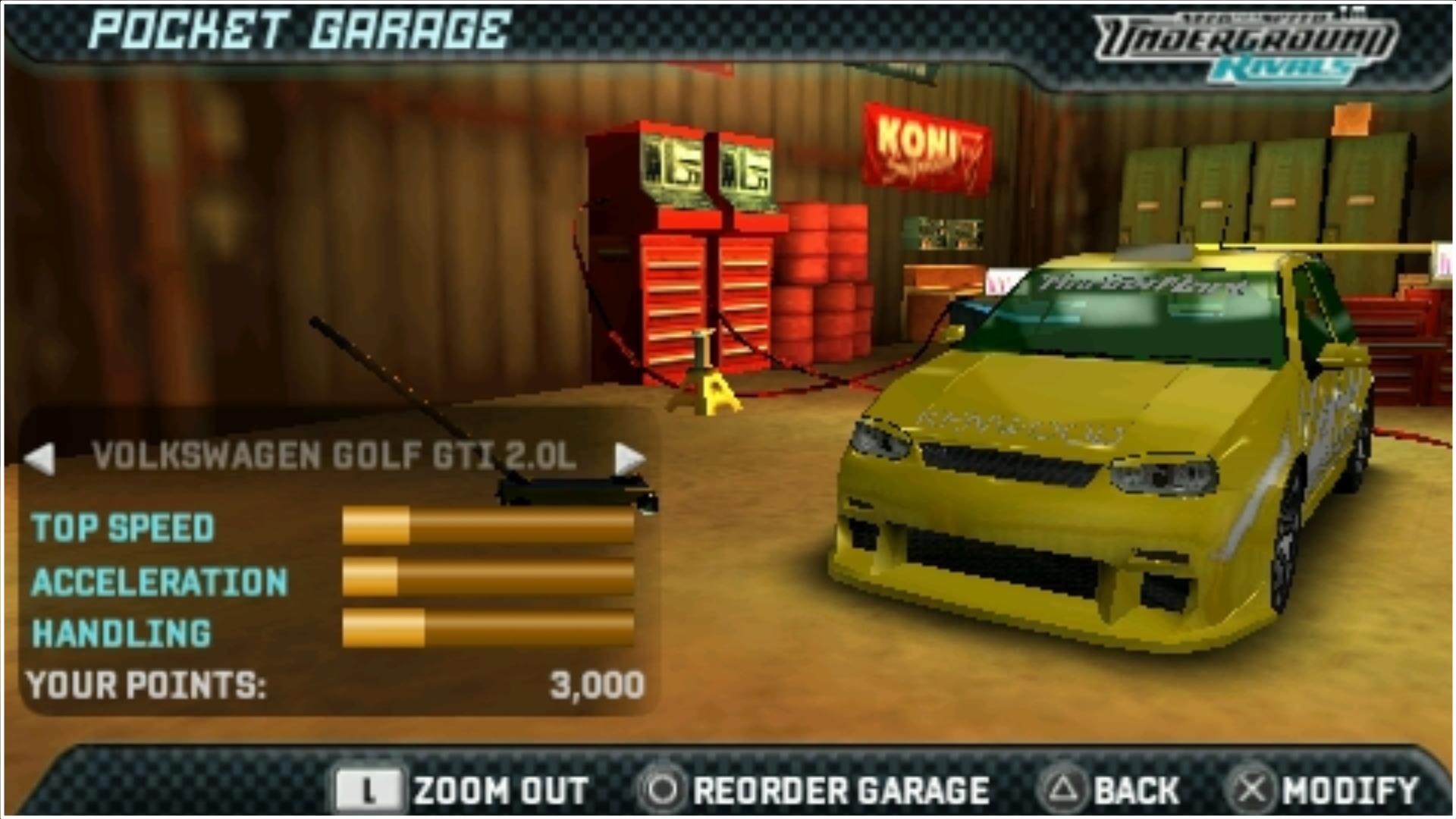 Need for Speed - Underground Rivals (USA) ISO < PSP ISOs