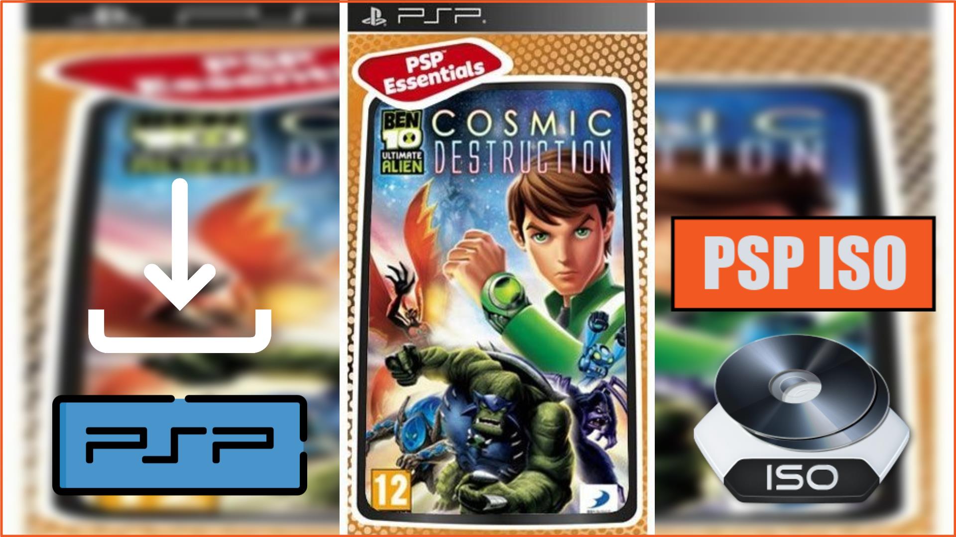 Ben 10 - Ultimate Alien - Cosmic Destruction ROM - PSP Download - Emulator  Games