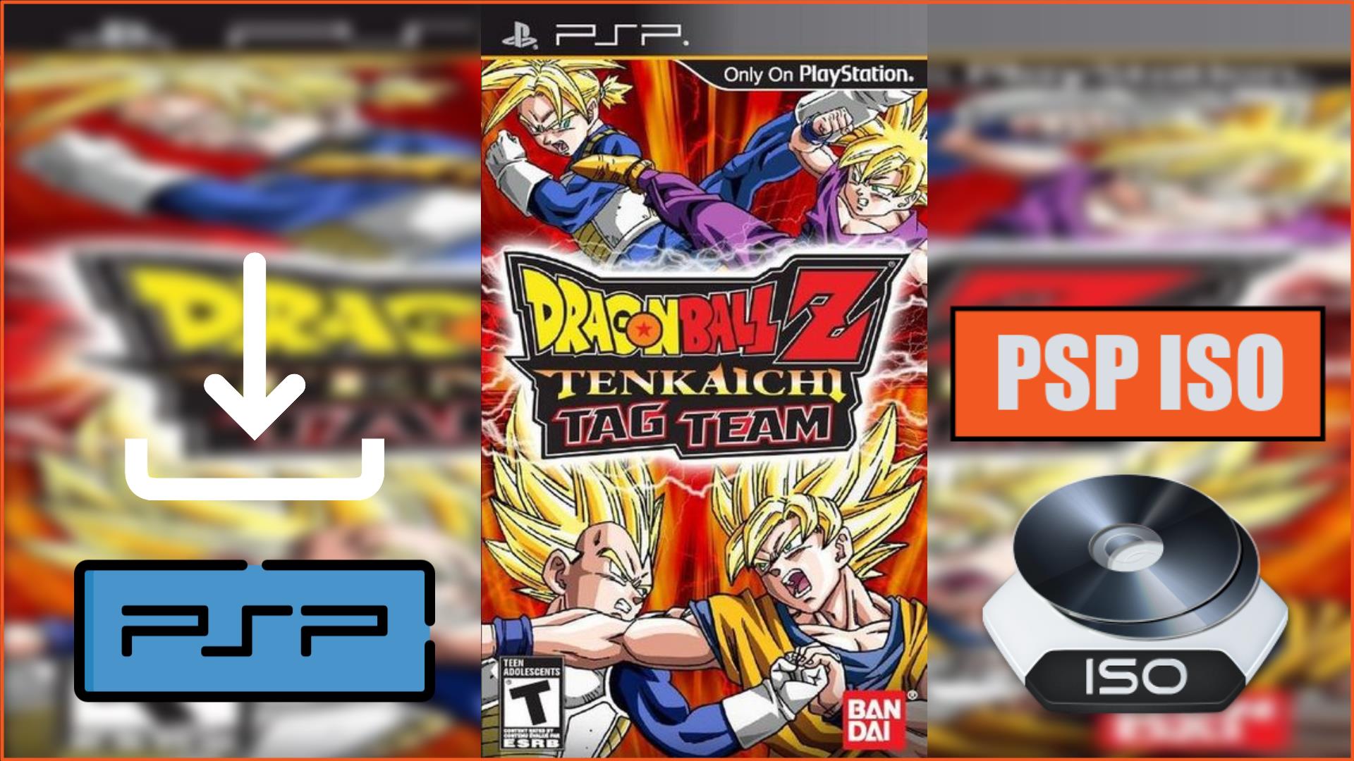 Dragon Ball Z: Tenkaichi Tag Team PSP APK ISO - Download Free for