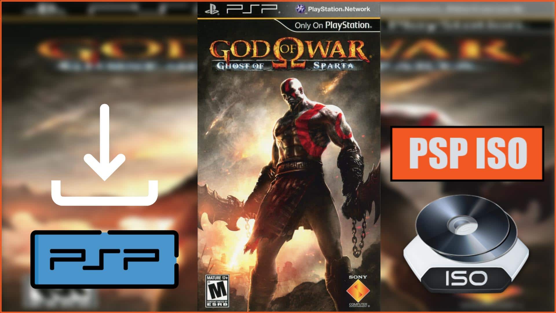 God of War: Ghost of Sparta for the PSP : Sony : Free Download, Borrow, and  Streaming : Internet Archive