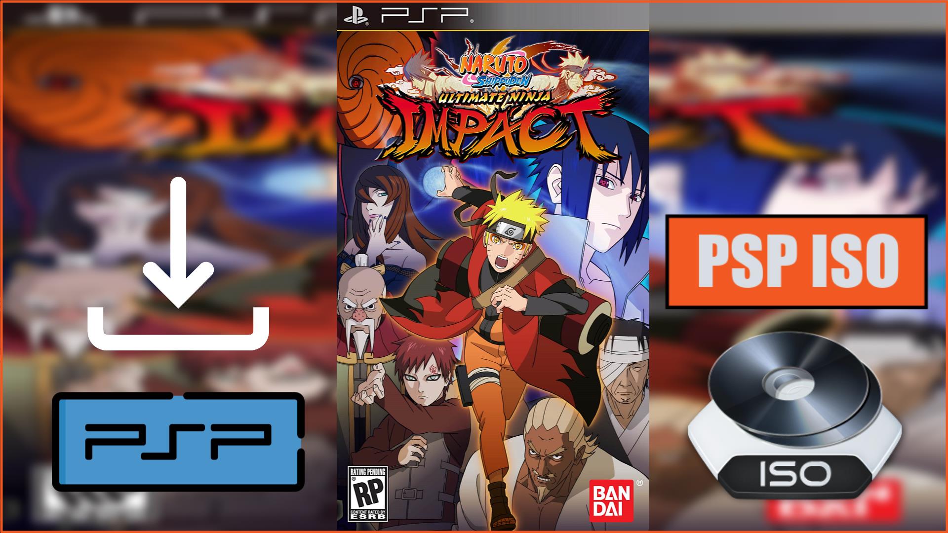 Naruto shippuden impact 2 PSP