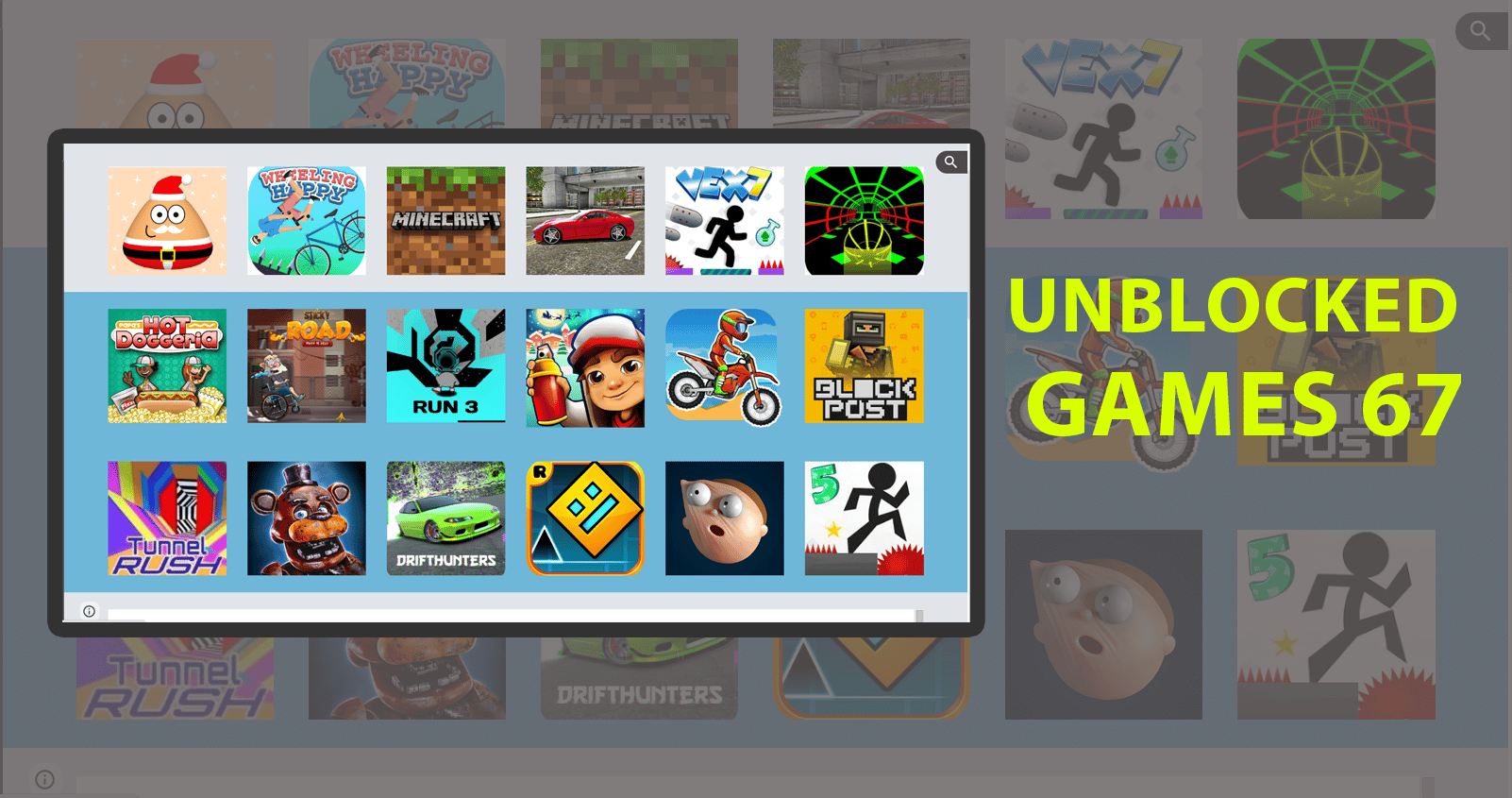Unblocked Games 67 Graphic · Creative Fabrica